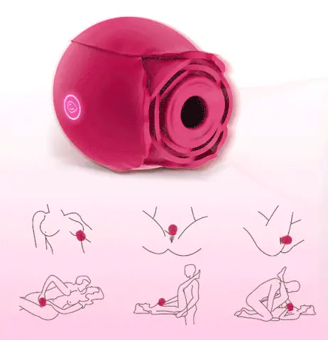 Rose Toy® Vibrator Classic Sucking - Image 6