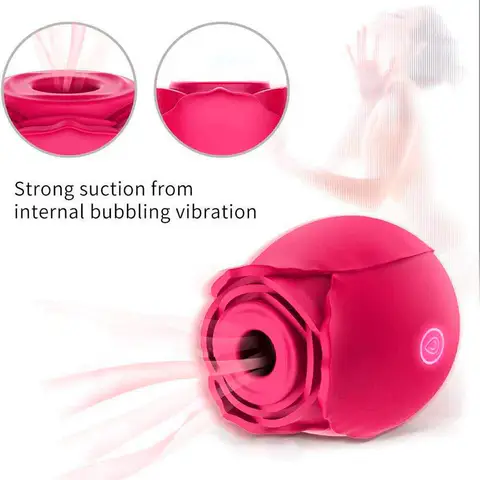 Rose Toy® Vibrator Classic Sucking - Image 5