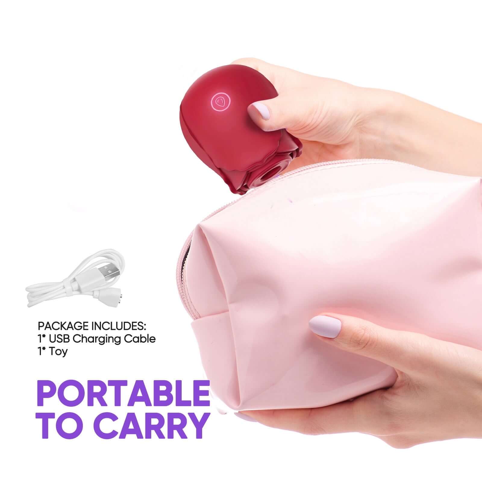 Rose Toy® Vibrator Classic Sucking - Image 37