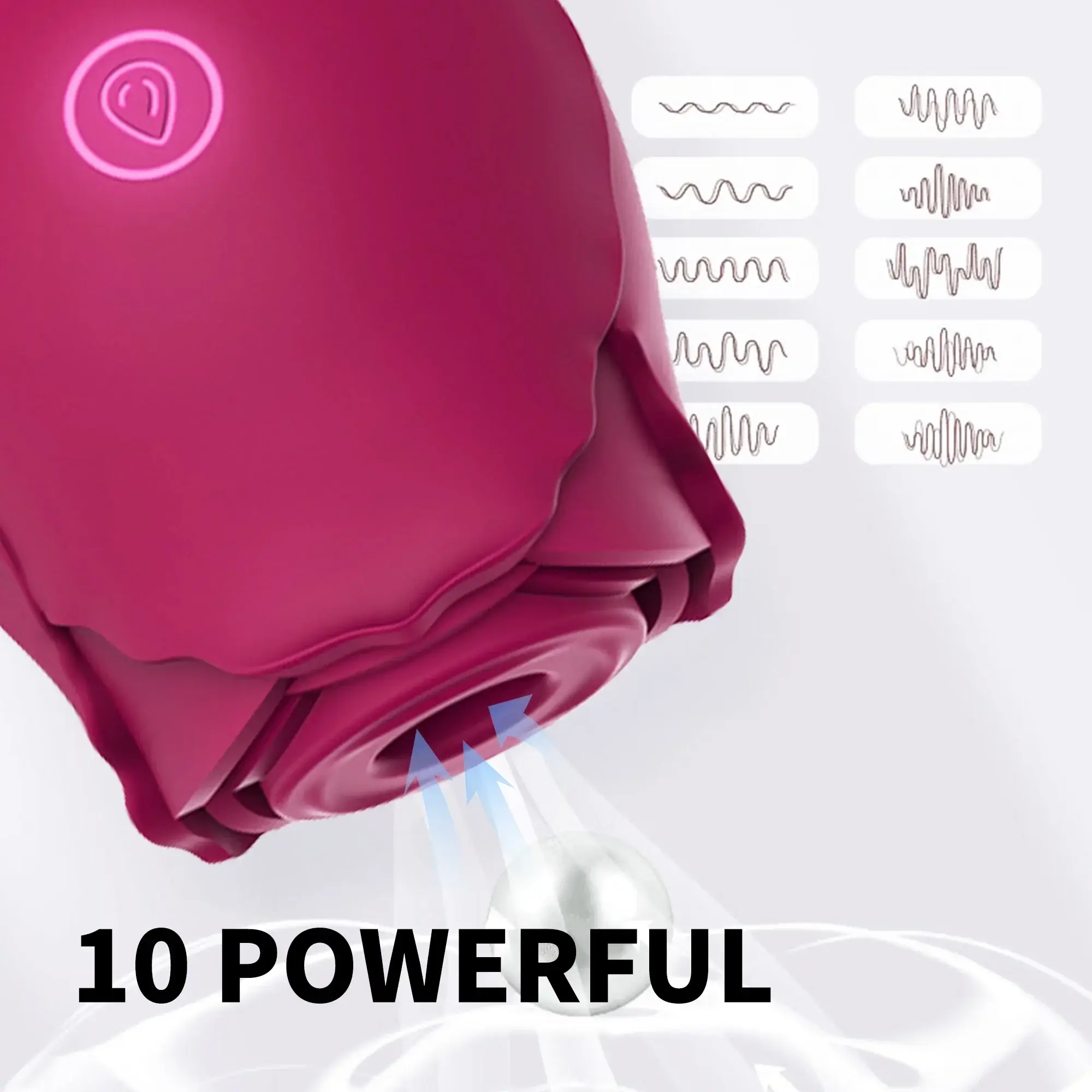Rose Toy® Vibrator Classic Sucking - Image 17