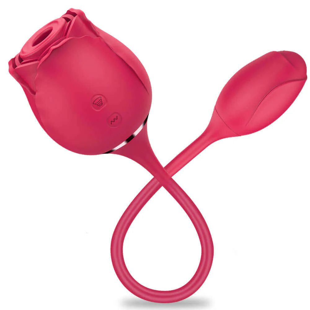 Rose Toy Clit Sucker & Vibrating Egg - Image 3