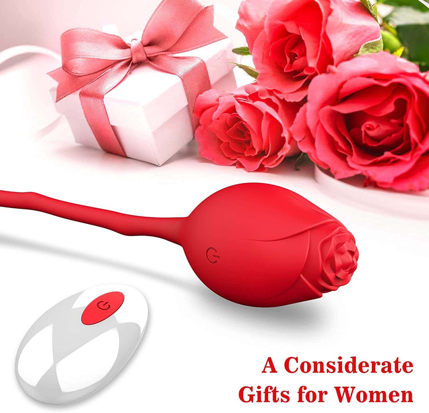 Rose Bullet Toy - Vibrating Egg for Women - Image 5