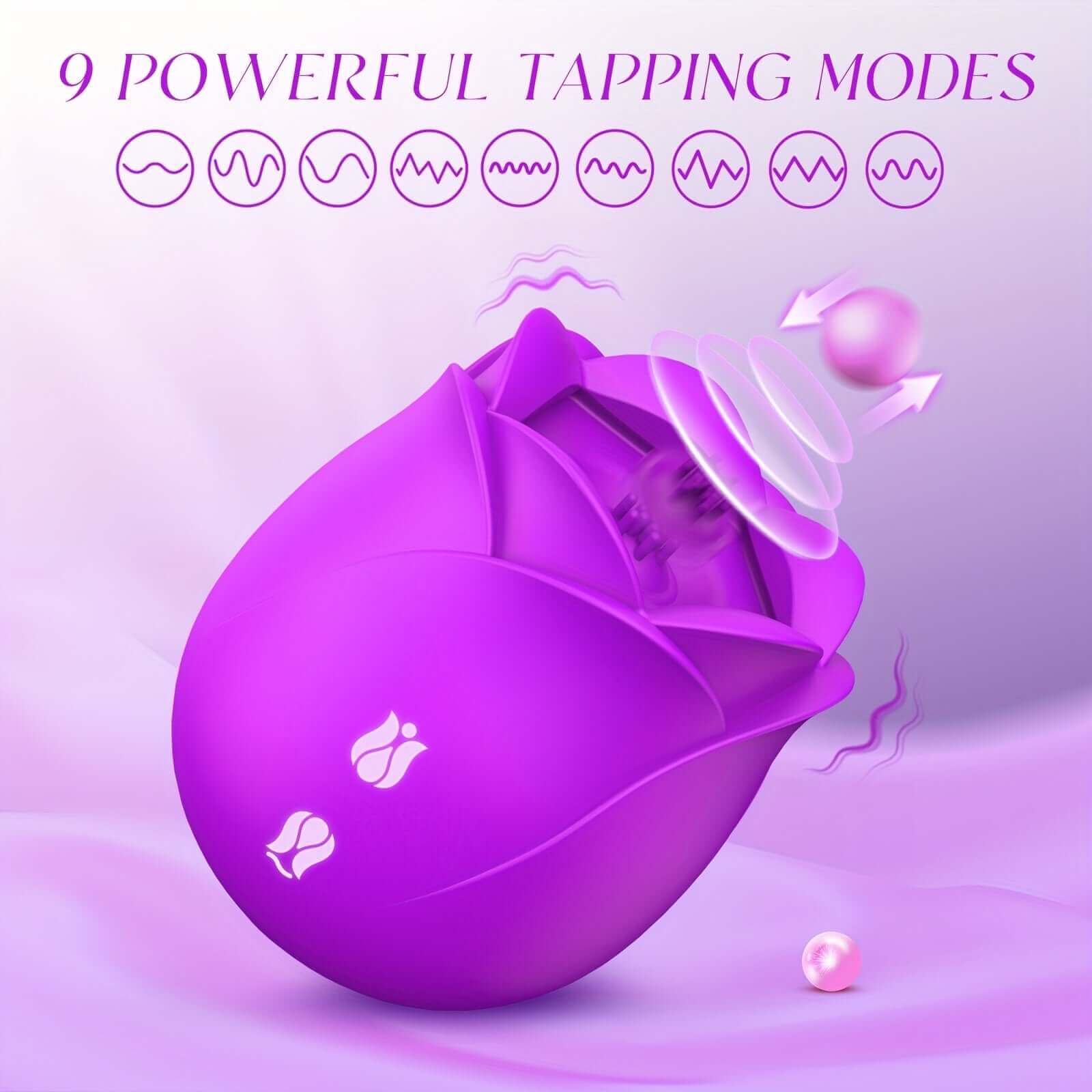 Rose Petal Sex Toy: Elegance Meets Pleasure" - Image 4